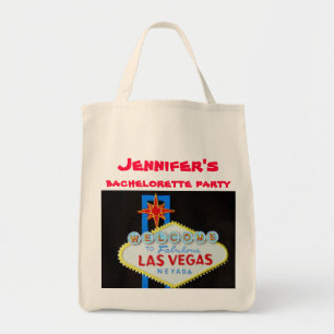 Bolsa Tote Sinal de boas-vindas do bachelorette de Las Vegas