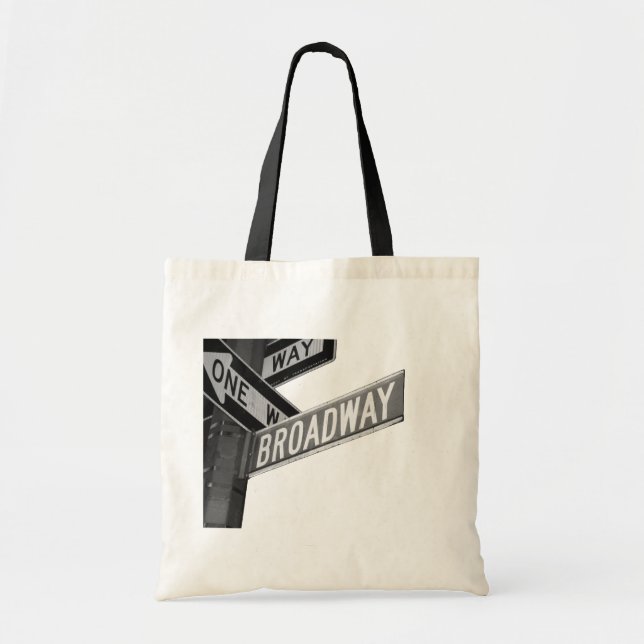 Bolsa Tote Sinal de Broadway (Frente)
