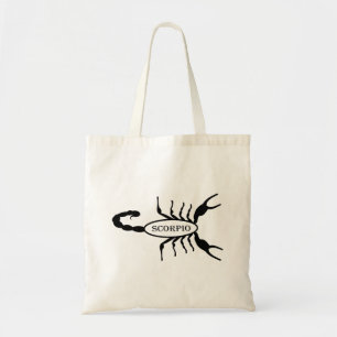 Bolsa Tote Sinal de Estrela Scorpion Preta