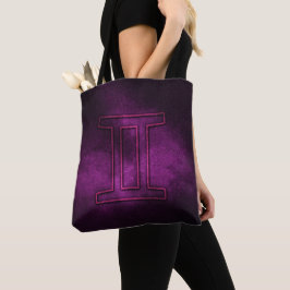 Bolsa Tote Sinal de Gemini zodiac, Astrologia do Horoscópio