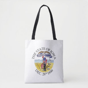 Bolsa Tote Sinal de Iowa