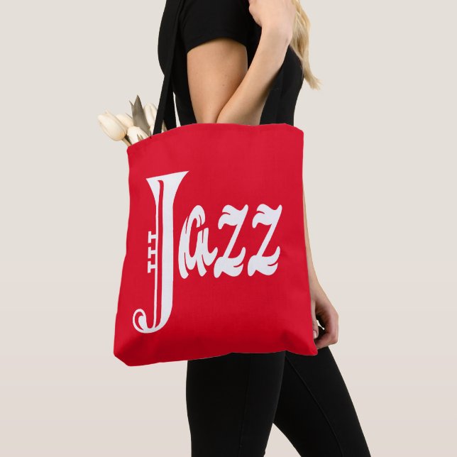 Bolsa Tote Sinal de jazz (Close Up)