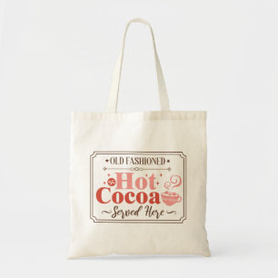 Bolsa Tote Sinal de Natal de Cacau Quente