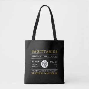 Bolsa Tote Sinal de Sagitário do Zodíaco, Astrológico