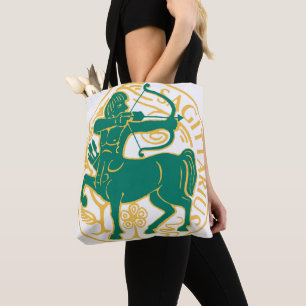 Bolsa Tote Sinal de Sagitário do Zodíaco num