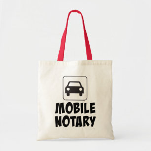 Bolsa Tote Sinal móvel do carro do notário