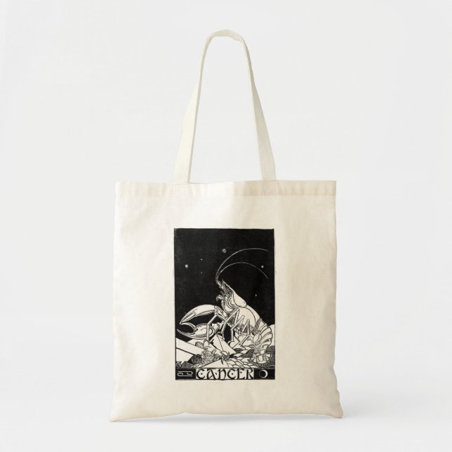 Bolsa Tote Sinal Zodiac cancer (Frente)