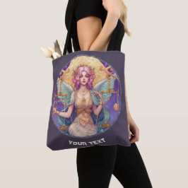BOLSA TOTE SINAL ZODIAC DA LIBRA PERSONALIZADA