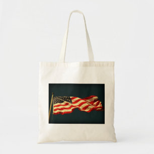 Bolsa Tote Sinalizador Americano Reutilizável