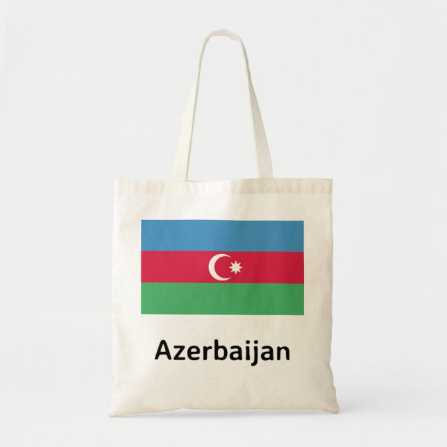 Bolsa Tote Sinalizador Azerbaijão (Frente)