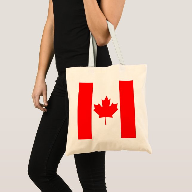 Bolsa Tote Sinalizador Canadá (Frente (produto))