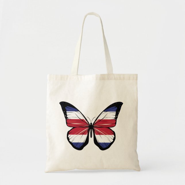 Bolsa Tote Sinalizador de Borboleta Costa Rica (Frente)