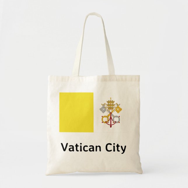 Bolsa Tote Sinalizador de Cidade do vaticano (Frente)