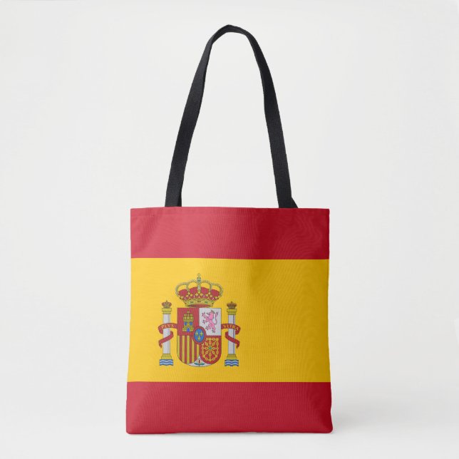 Bolsa Tote Sinalizador de espanha (Frente)