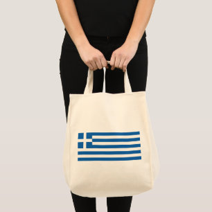 Bolsa Tote sinalizador de grécia