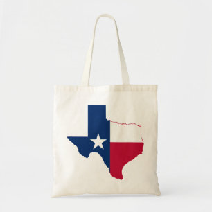 Bolsa Tote Sinalizador de mapa do Texas