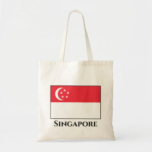 Bolsa Tote Sinalizador de Singapura