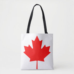 Bolsa Tote Sinalizador do Canadá para a barra de ferramentas