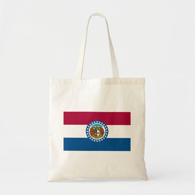 Bolsa Tote Sinalizador do Estado do Missouri (Frente)