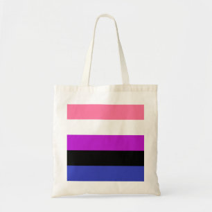 Bolsa Tote Sinalizador do Orgulho Genderfluido