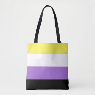 Bolsa Tote Sinalizador do Orgulho Não Binário
