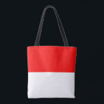 Bolsa Tote Sinalizador Indonésia<br><div class="desc">Bandeira Patriótica da Indonésia.</div>