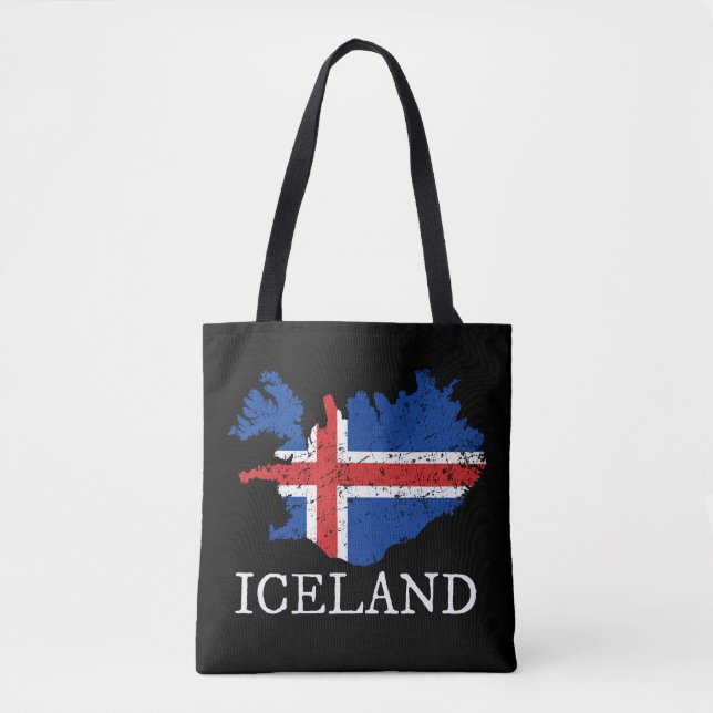 Bolsa Tote Sinalizador Islândia (Frente)