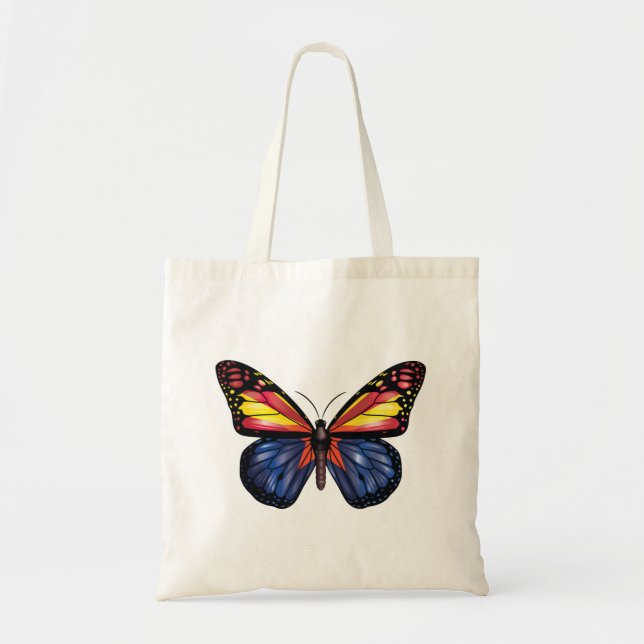 Bolsa Tote Sinalizador Monarca da Borboleta arizona (Frente)