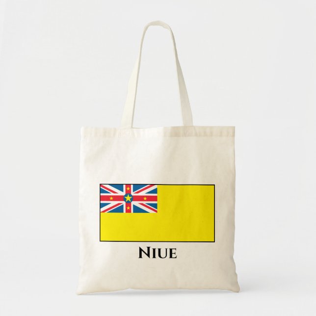 Bolsa Tote Sinalizador Niue (Frente)