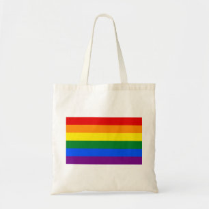 Bolsa Tote Sinalizador Orgulho gay do arco-íris LGBT