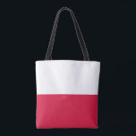 Bolsa Tote Sinalizador Polônia<br><div class="desc">Bandeira patriótica de Polônia.</div>