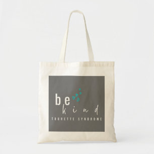 Bolsa Tote sindroma de tourette. seja gentil. BOLSAS e BOLSAS
