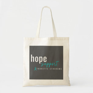 Bolsa Tote síndrome de Trette, apoio de esperança. BOLSAS e B