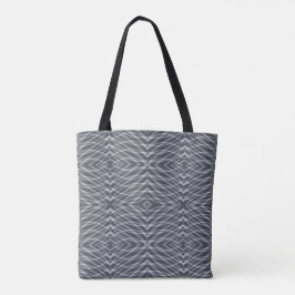 Bolsa Tote Sine Wave Pulse Signal Modern Abstrato Art Design