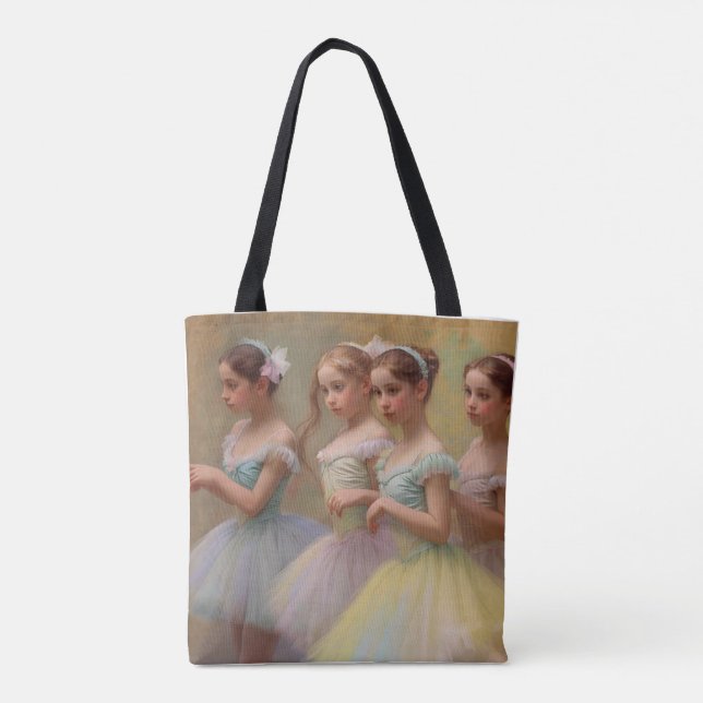 Bolsa Tote Sinfonía de bailarinas (Verso)