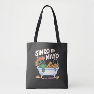 Bolsa Tote Sinko de Mayo Cinco De Mayo Cactus Funny