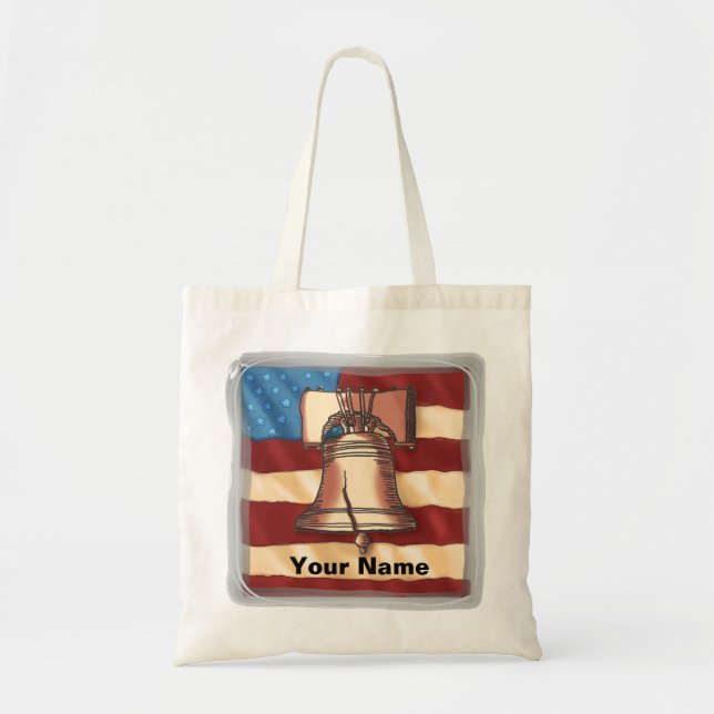 Bolsa Tote Sino da Liberdade (Frente)