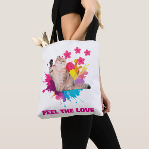 BOLSA TOTE SINTA O AMOR DESIGN MODERNO