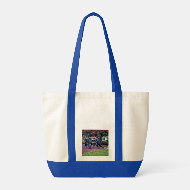 Bolsa Tote Sinta-se como uma criança  (Verso)