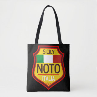 Bolsa Tote Sizilien italien noto emplem