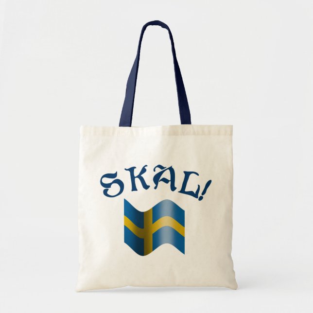 Bolsa Tote Skal! Sapo sueco de Suecia (Frente)