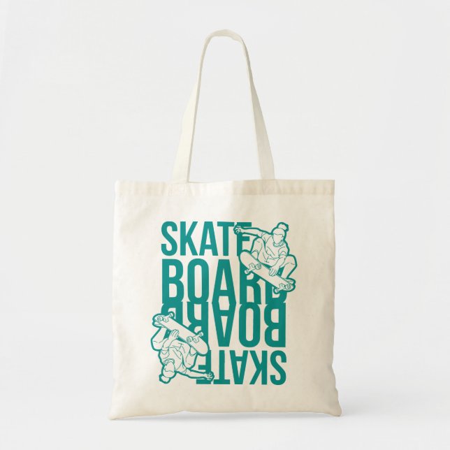 Bolsa Tote skateboard  (Frente)