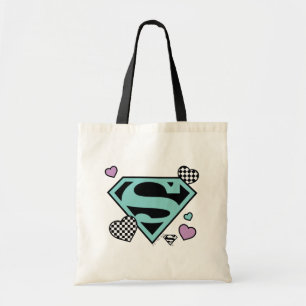 Bolsa Tote Skater Girl Supergirl Hearts-Shield