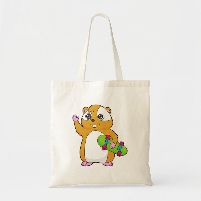 Bolsa Tote Skater Skateboard (Frente)