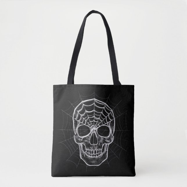 Bolsa Tote Skiderweb Skull (Frente)