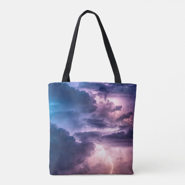 Bolsa Tote Skies Stormy (Verso)