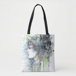 Bolsa Tote Sky Gypsasy Boho Style Trabalho de arte