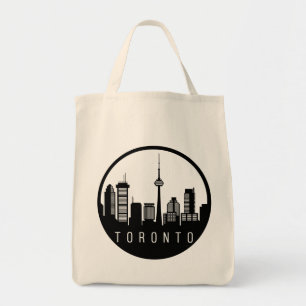 Bolsa Tote Skyline Cidade de Toronto