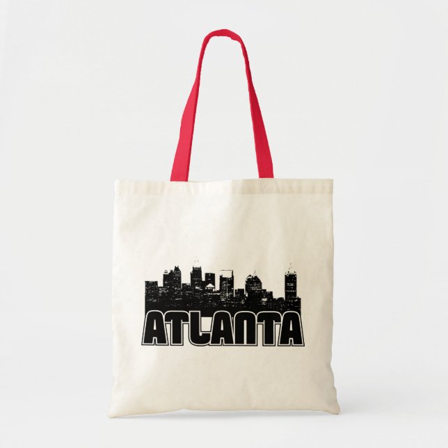 Bolsa Tote Skyline de Atlanta (Frente)