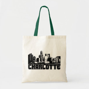 Bolsa Tote Skyline de Charlotte